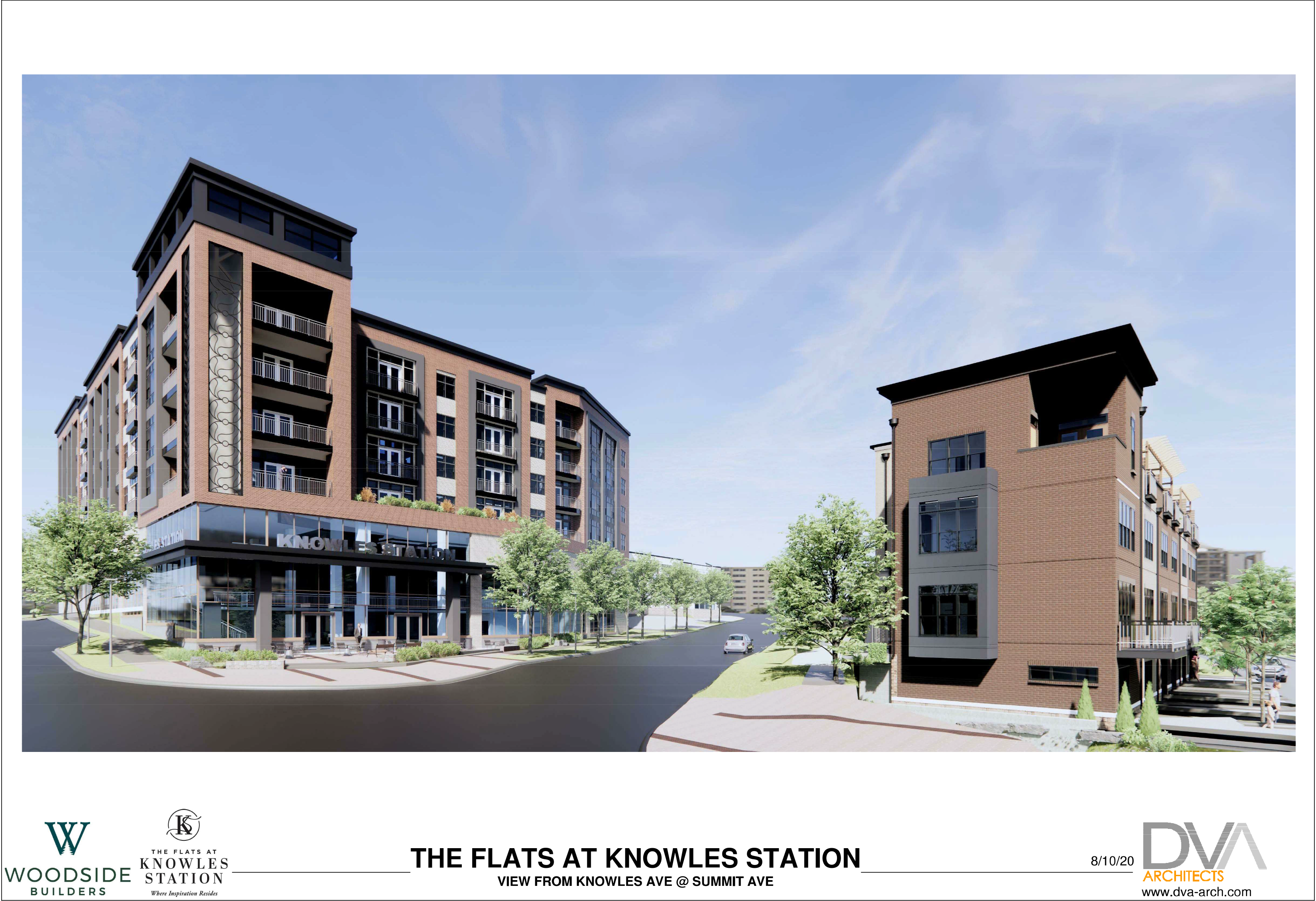 Residences At Knowles Station 3D Render